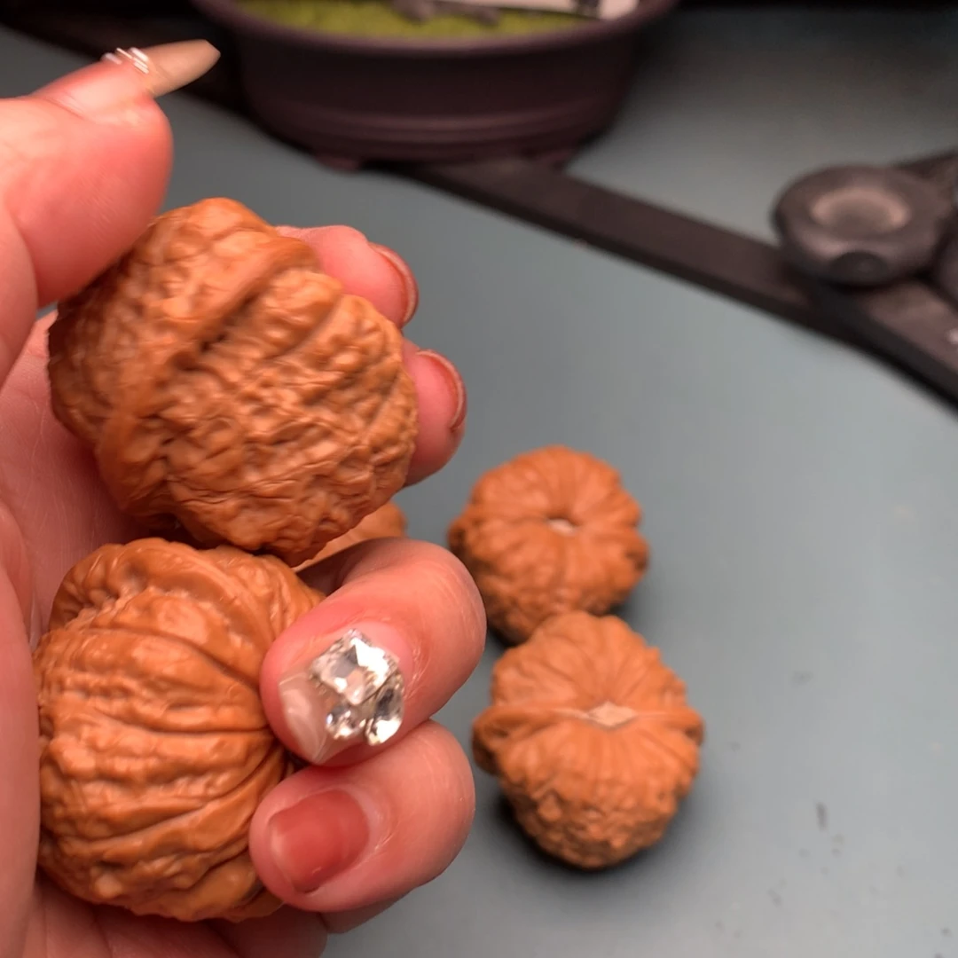 文玩核桃把件南瓜4243