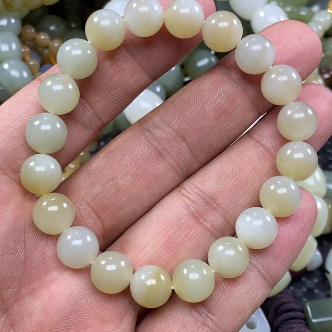 和田玉手链未镶嵌