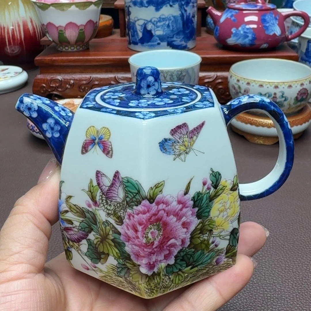 瓷片景德镇仿古手工制作精品展示