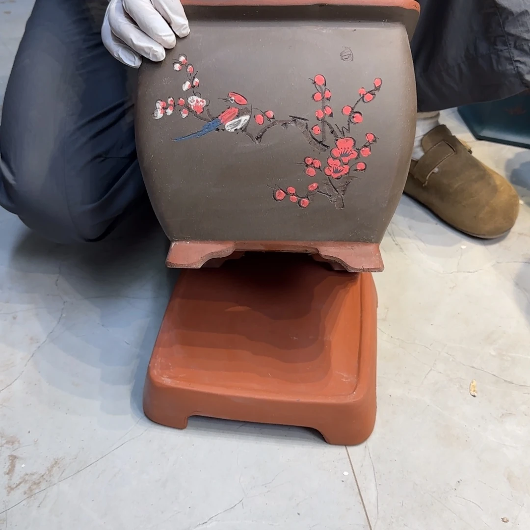 紫砂花盆紫砂口径24