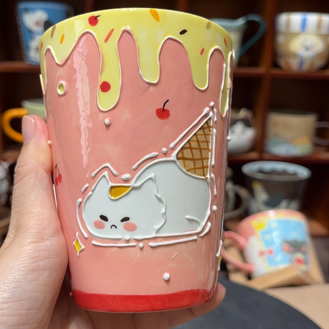 杯子景德镇陶瓷马克杯