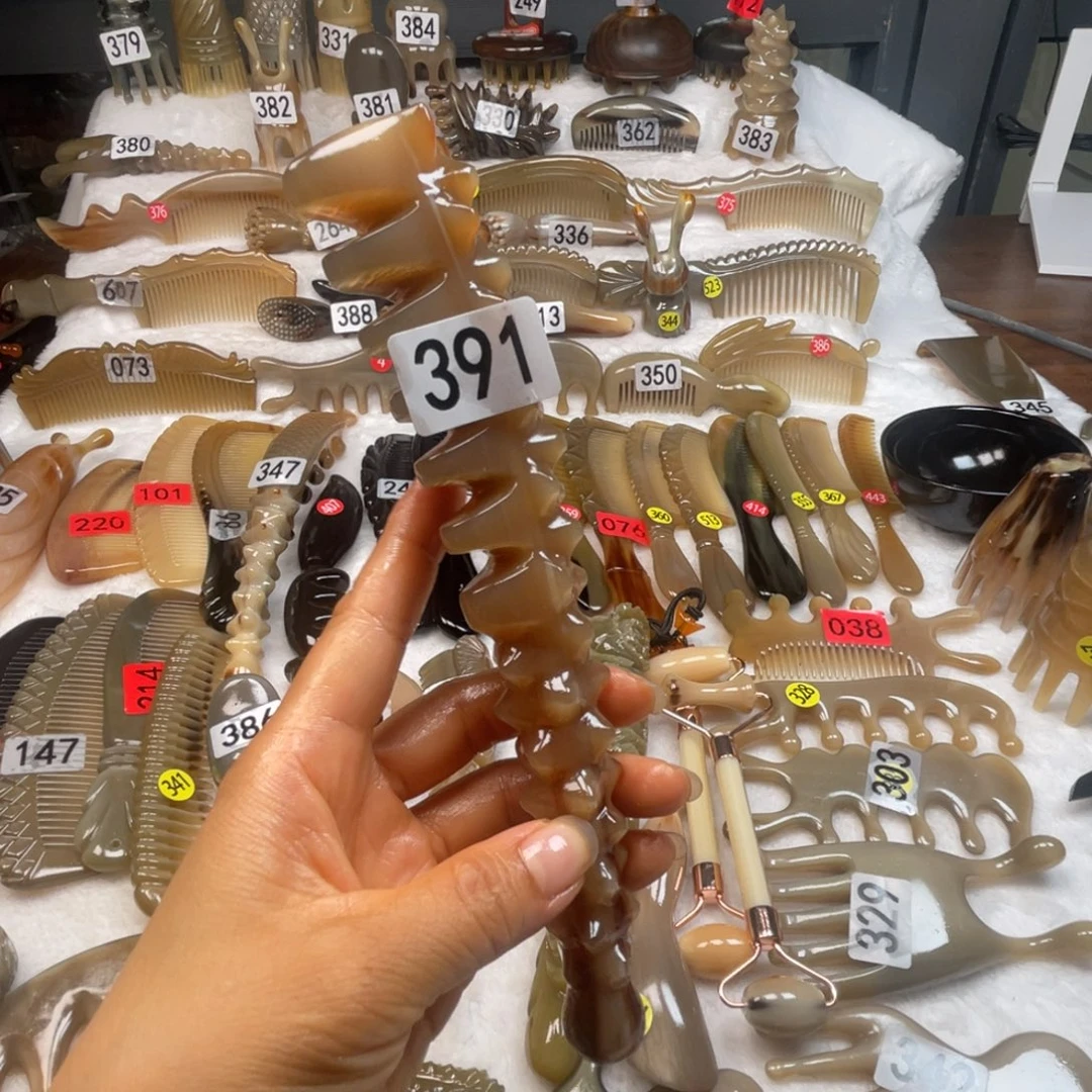 牛角梳福利款梳子