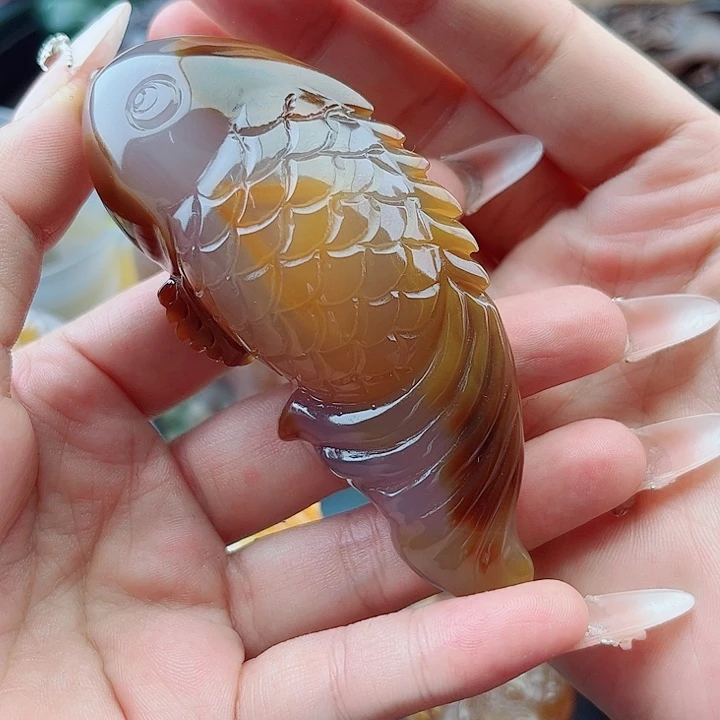 久***知玛瑙未镶嵌手饰吊坠