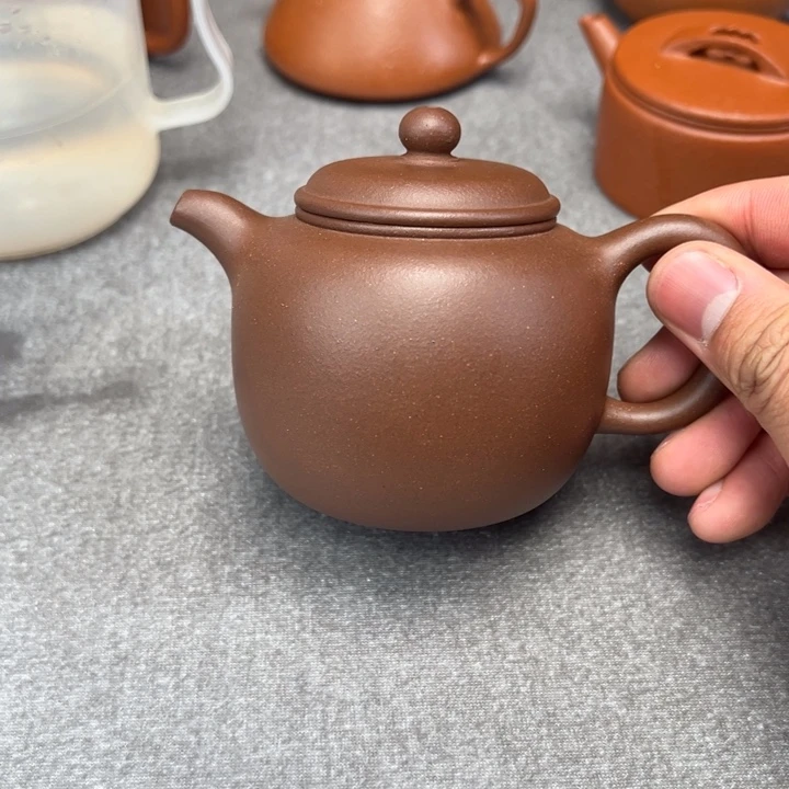 紫砂茶壶冷****8老紫泥匏尊