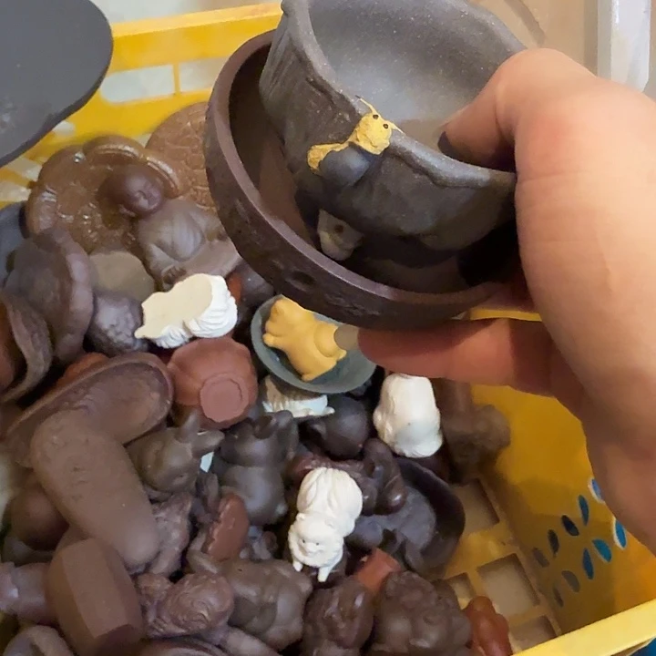 用***4紫砂茶宠雕塑瑕疵茶宠