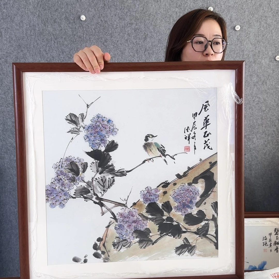 国画福利品 纯手绘