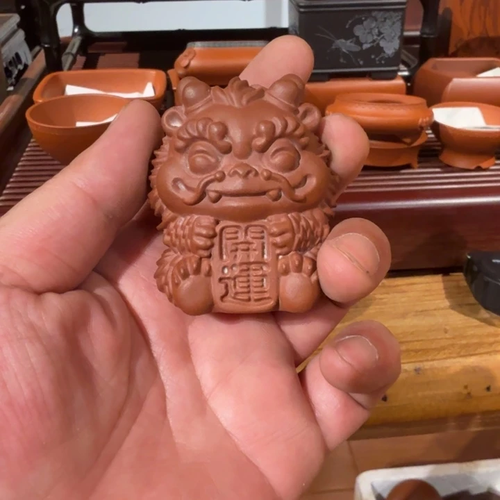 小***鱼紫砂花盆原矿紫泥