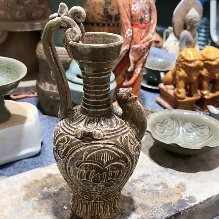 瓦当摆件摆件茶桌茶台陶瓷