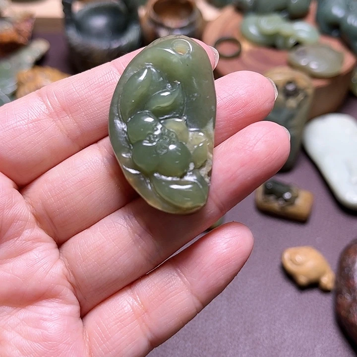 岫岩河磨玉（透闪石质玉）手绳未镶嵌