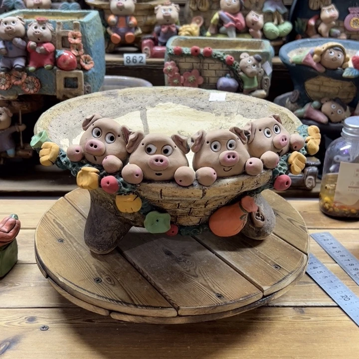 春***～嘻哈多肉花盆百搭