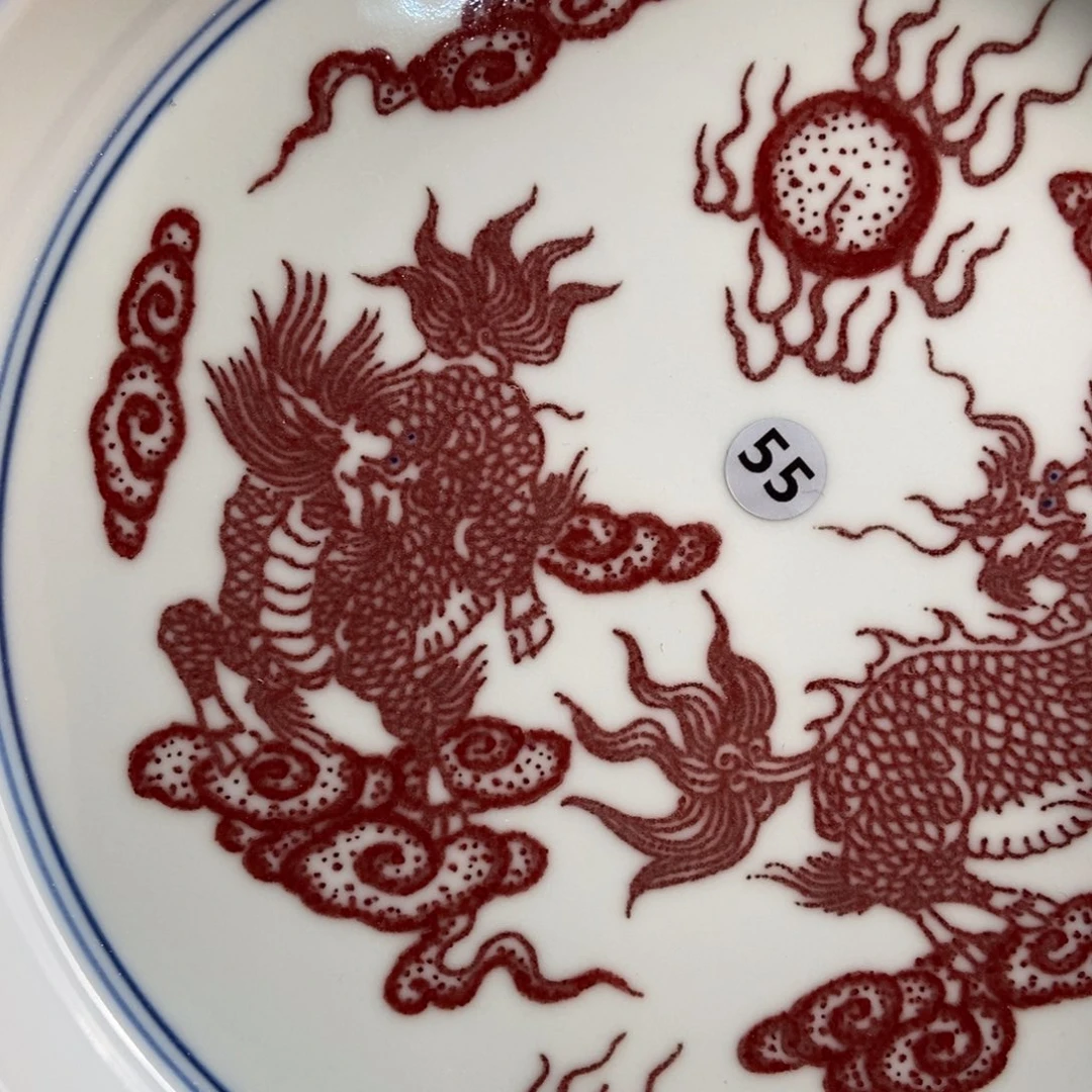 手绘现代茶具非古董