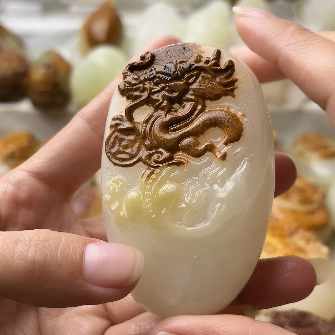 石材古青石不退换龙微瑕