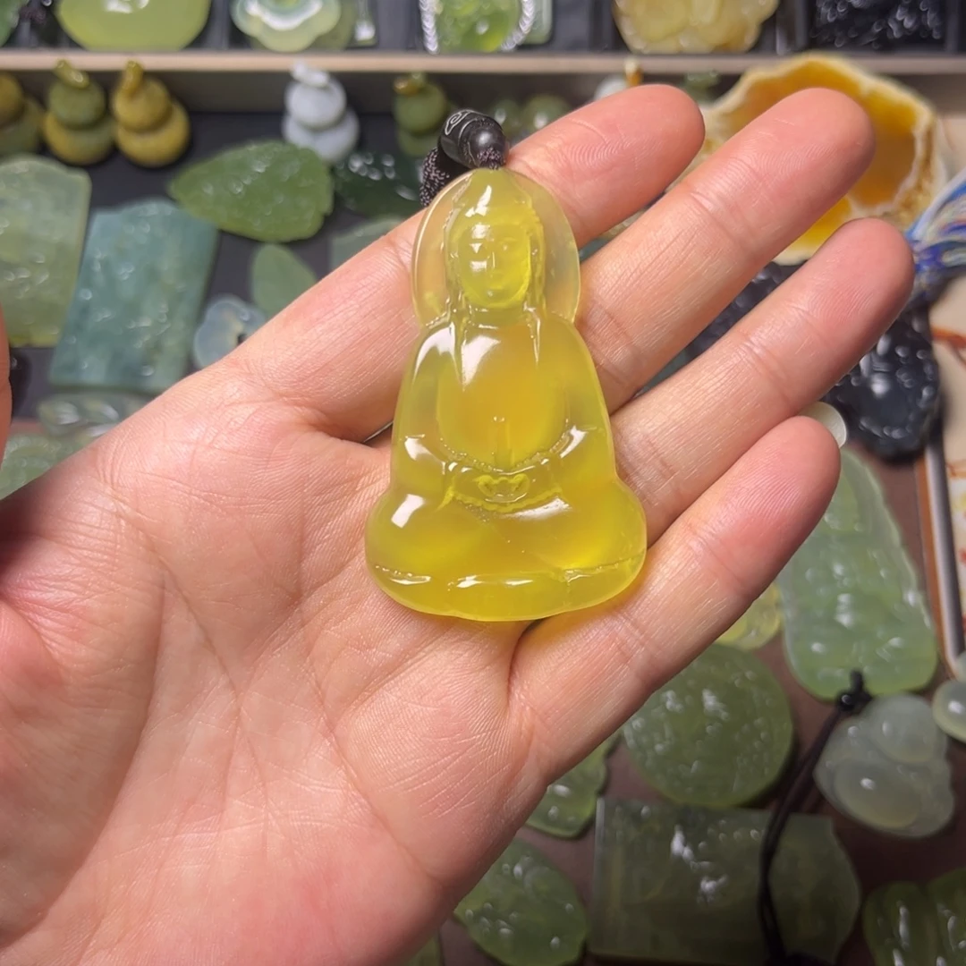 用***4蛇纹石玉未镶嵌吊坠(不含链)