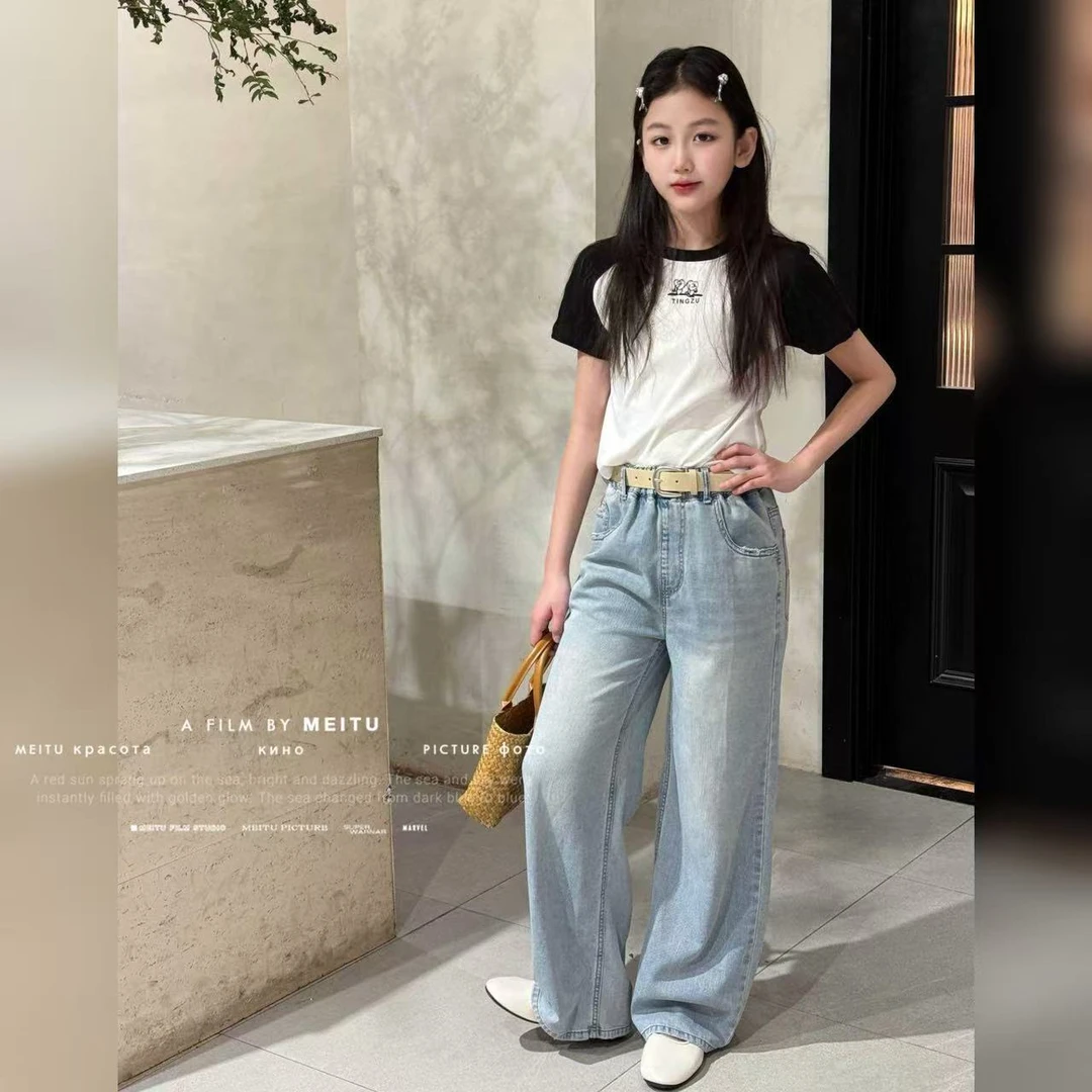 「奔跑的蜗牛」儿童牛仔裤【X226027】