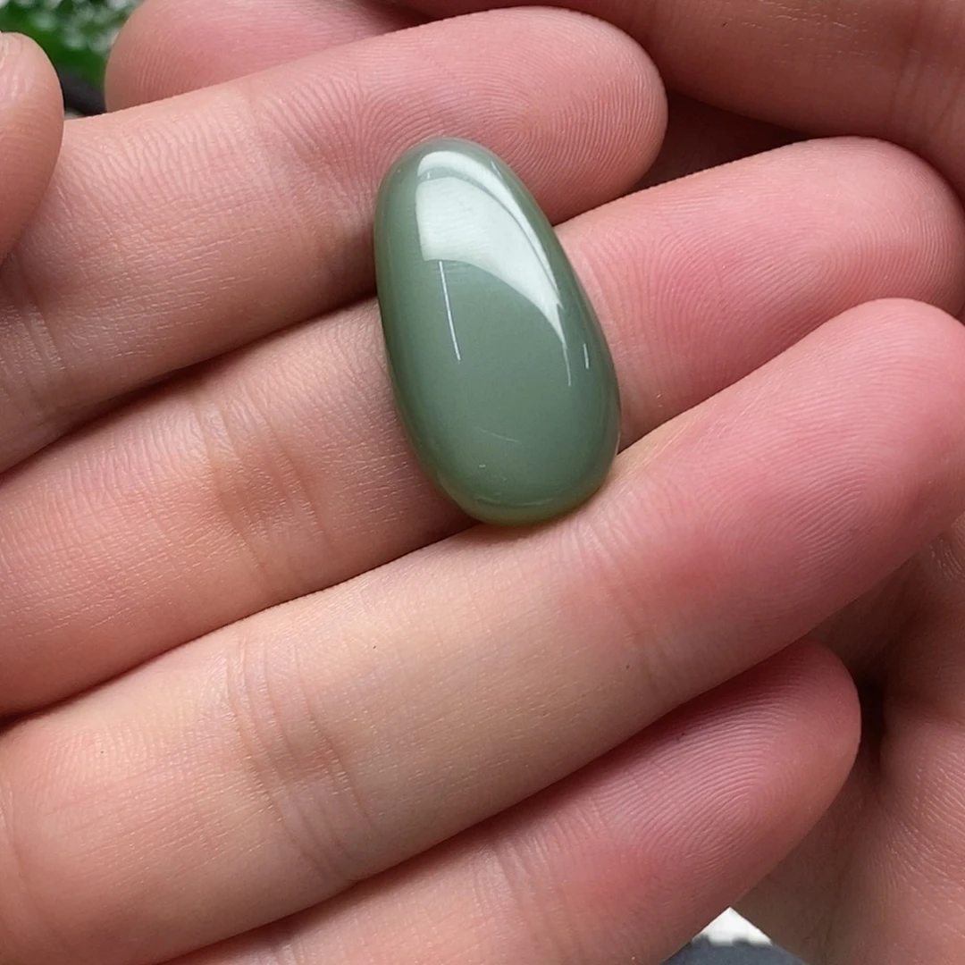 和田玉（碧玉）未镶嵌吊坠(不含链)