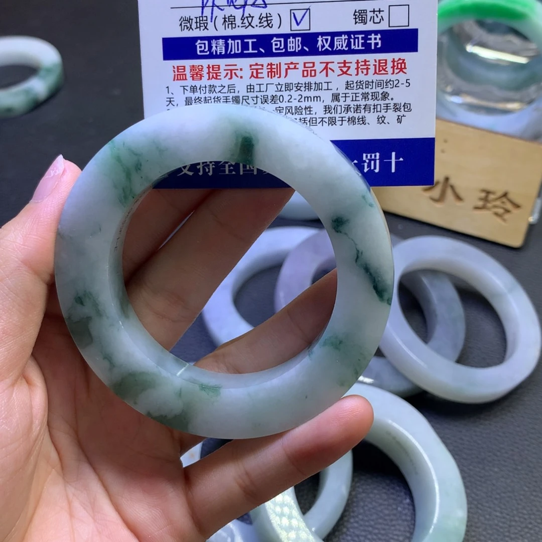 定制翡翠翡翠未镶嵌胖****肥翡翠