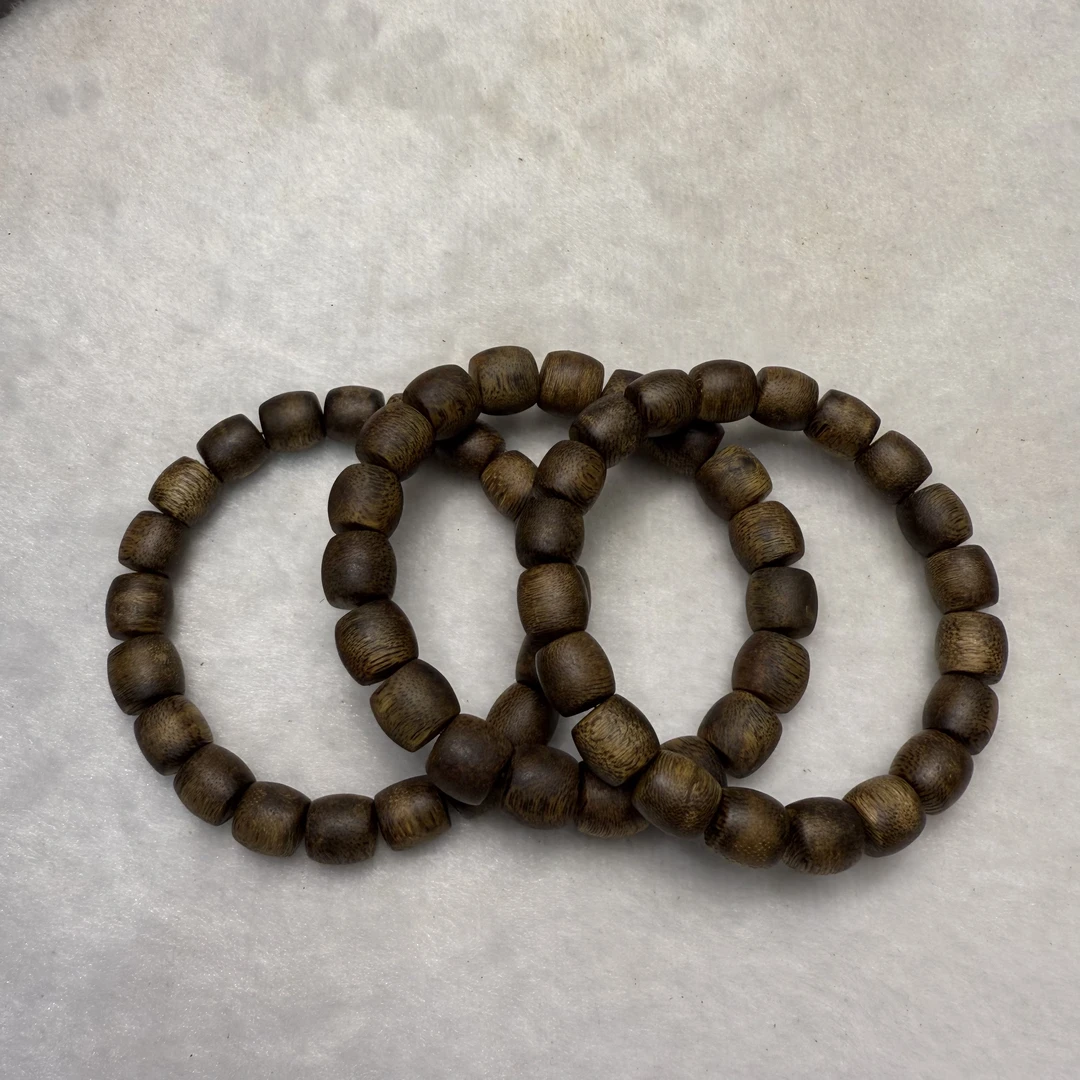 【长公主沉香】海南黄熟香09鼓珠单圈7g+多样性发货一条D02