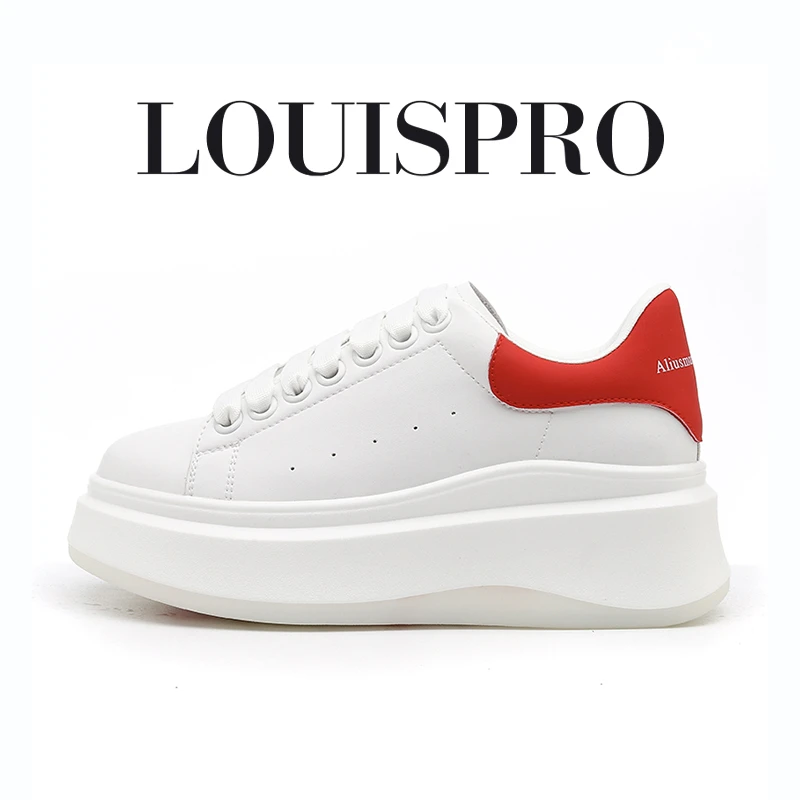 【意式名品|手工制造】LOUISPRO厚底松糕鞋运动休闲鞋白鞋女士