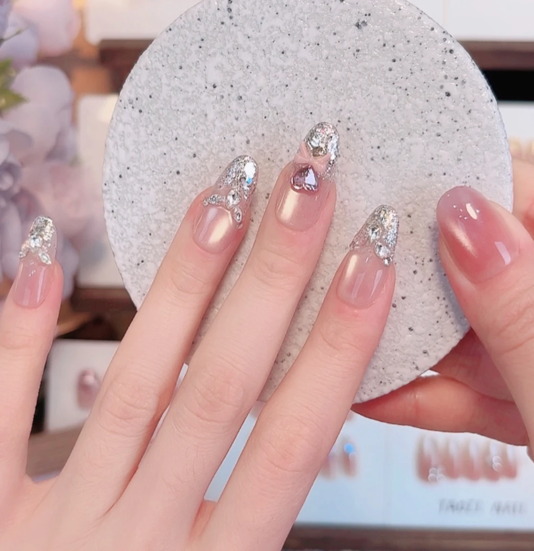 【时代公主】纯手工新款穿戴美甲款--10片装