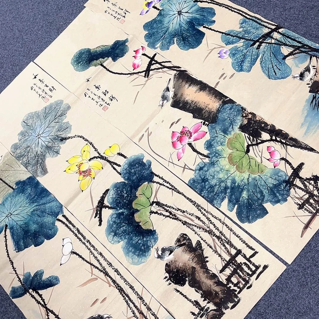 国画国画老师作品