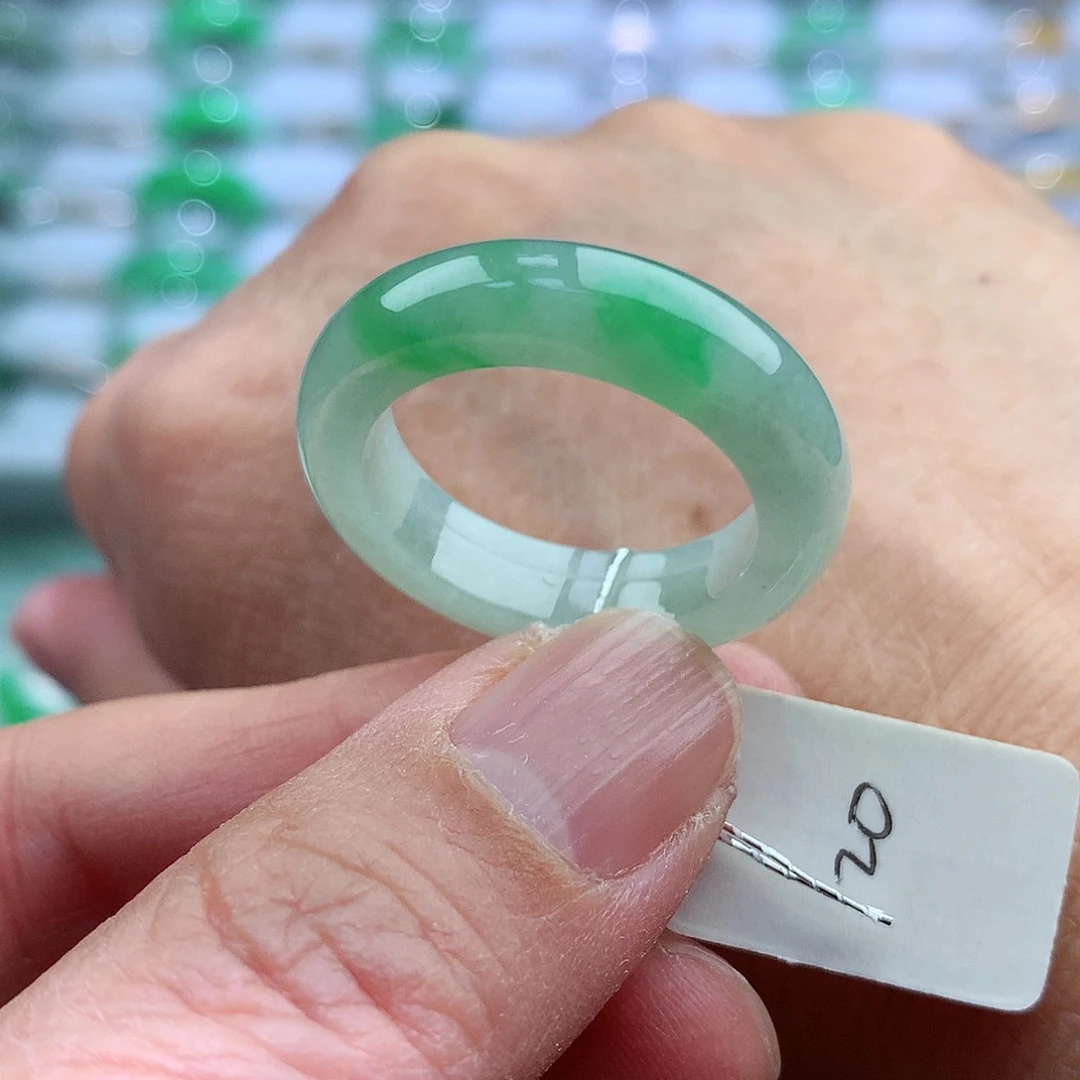 未镶嵌戒指翡翠20号