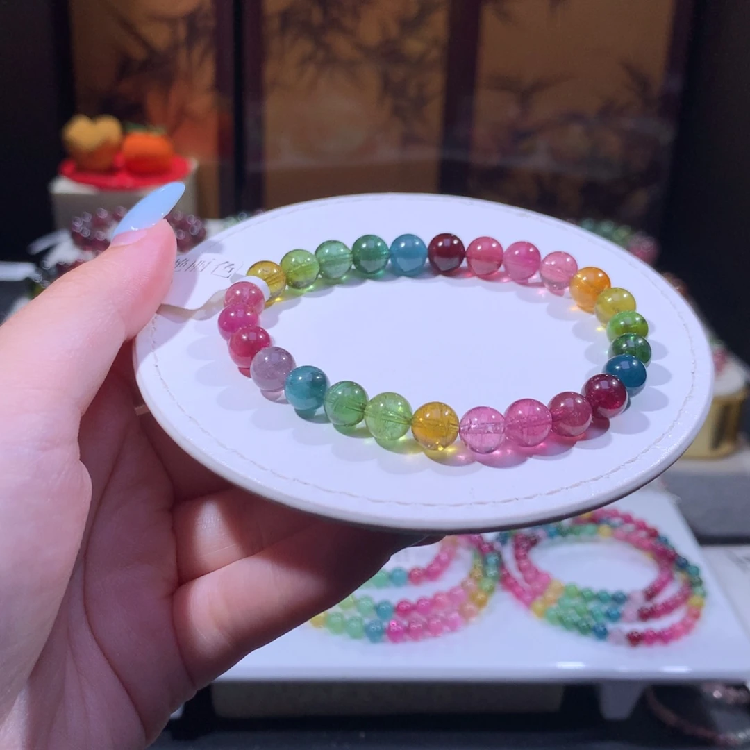 未镶嵌手链碧玺碧玺