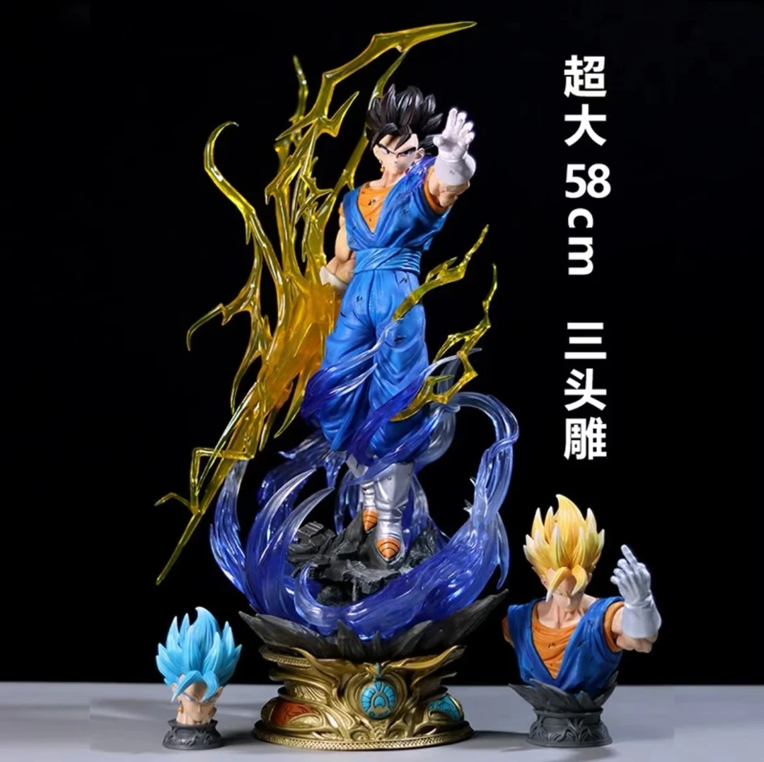 【地台哥】58cm云起贝吉特三头雕七龙珠究极战士GK手办模型雕像摆件
