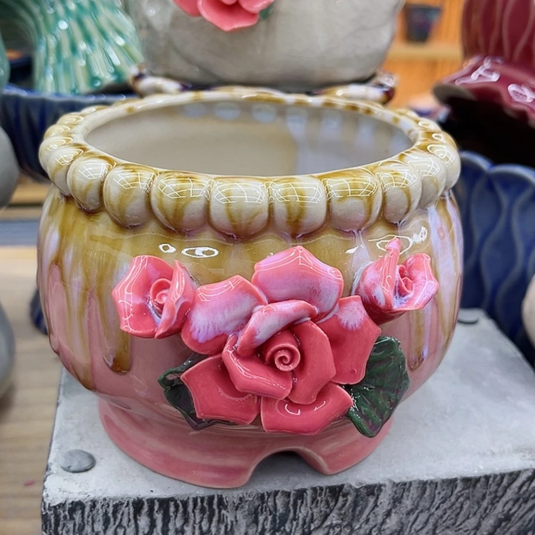 【闪购商品】陶瓷花盆