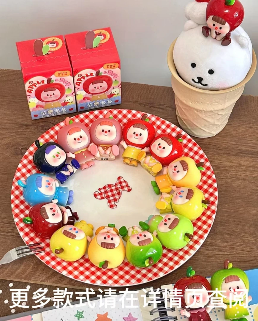【拆盒】多多妹-苹果多多mini系列盲盒彬彬