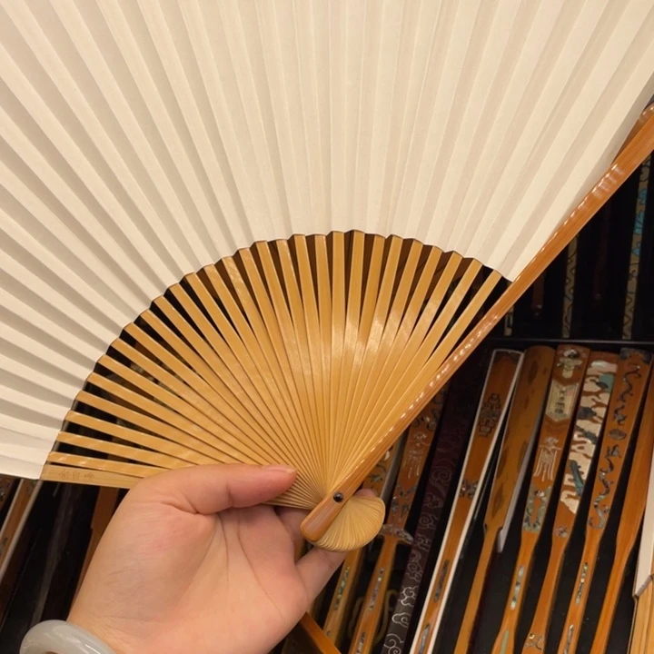 扇子30方秋扇老玉竹