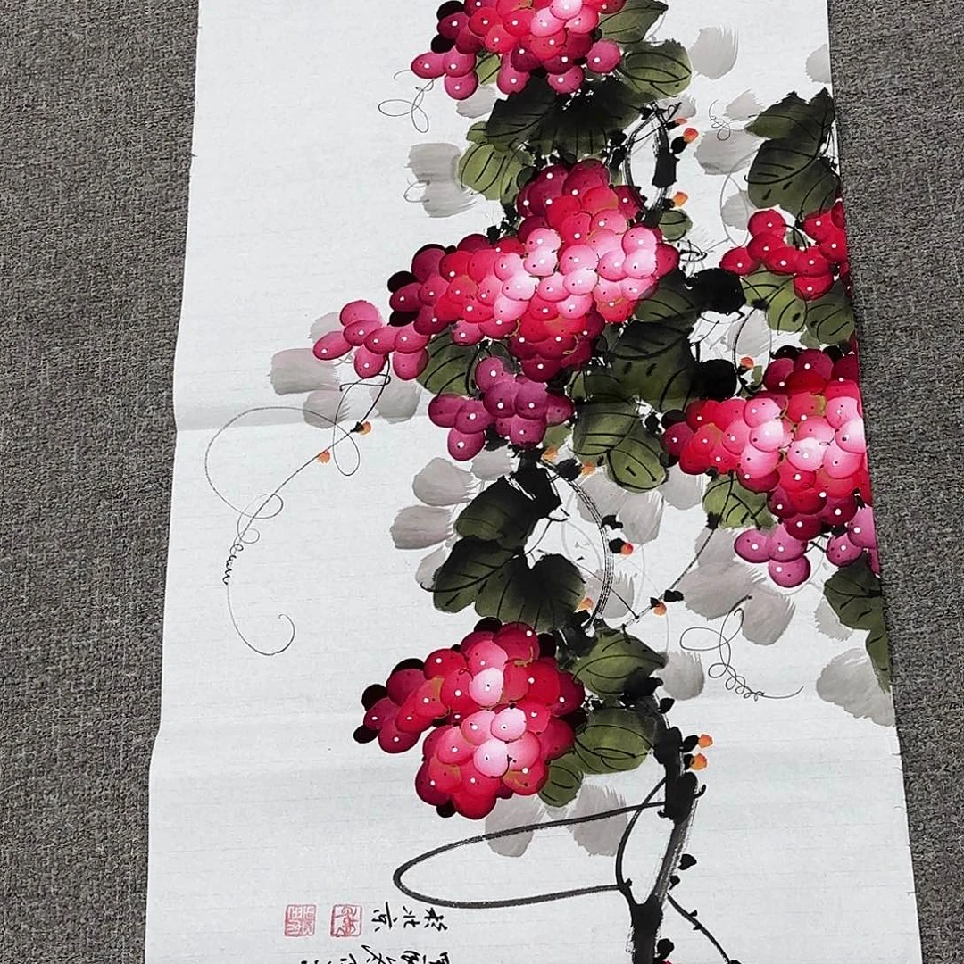 国画国画作品多次入选国内外展出