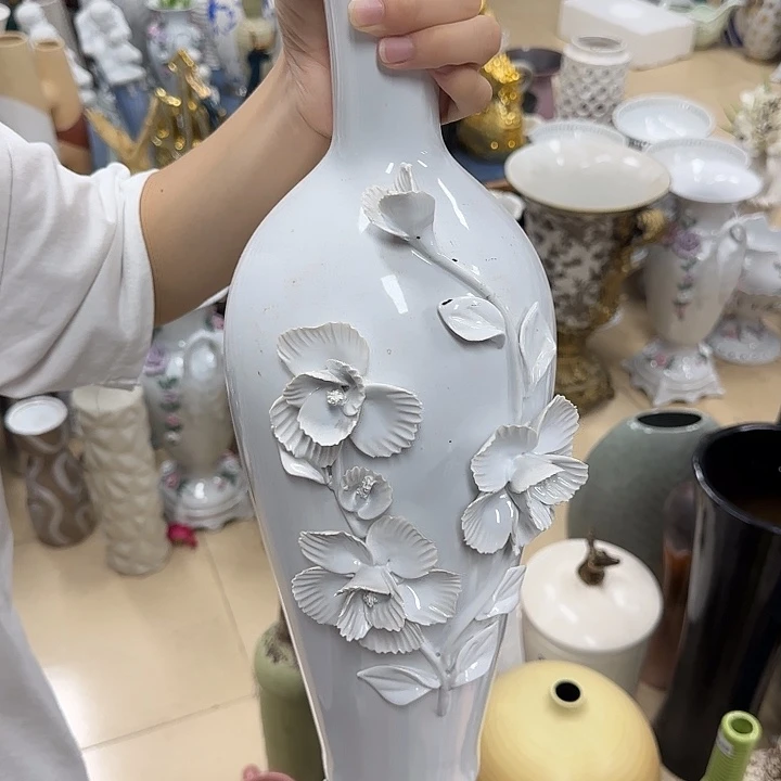 摆件微瑕陶瓷介意慎拍