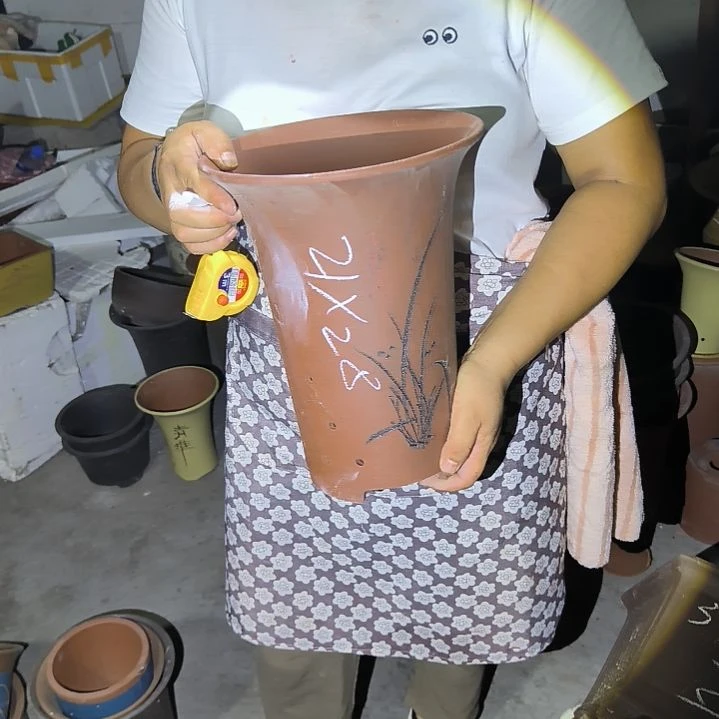 紫砂花盆紫砂花盆
