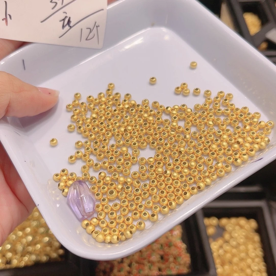 紫晶珠宝半成品银S925镀金镶嵌39