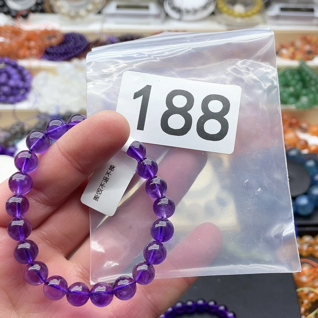 水晶手链未镶嵌霜*天然