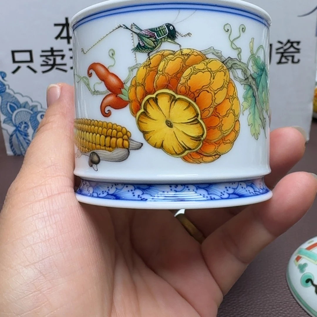 景德镇手工手绘展示