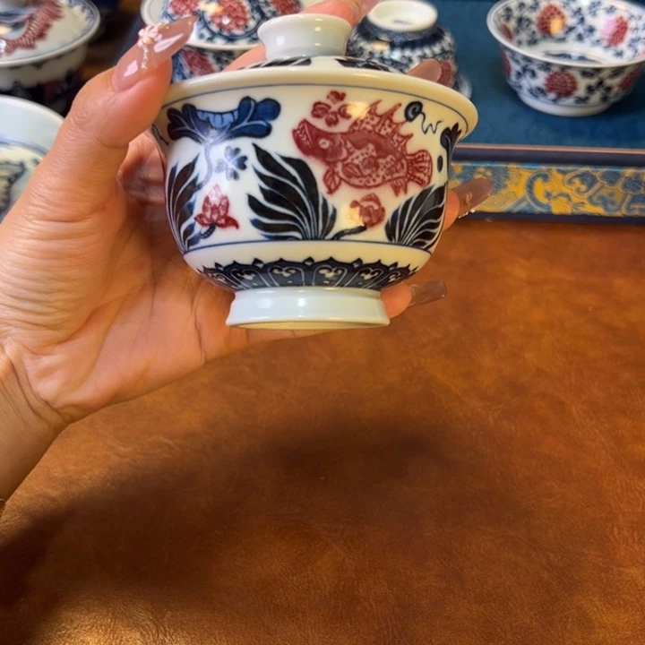 瓷片景德镇陶瓷手工手绘