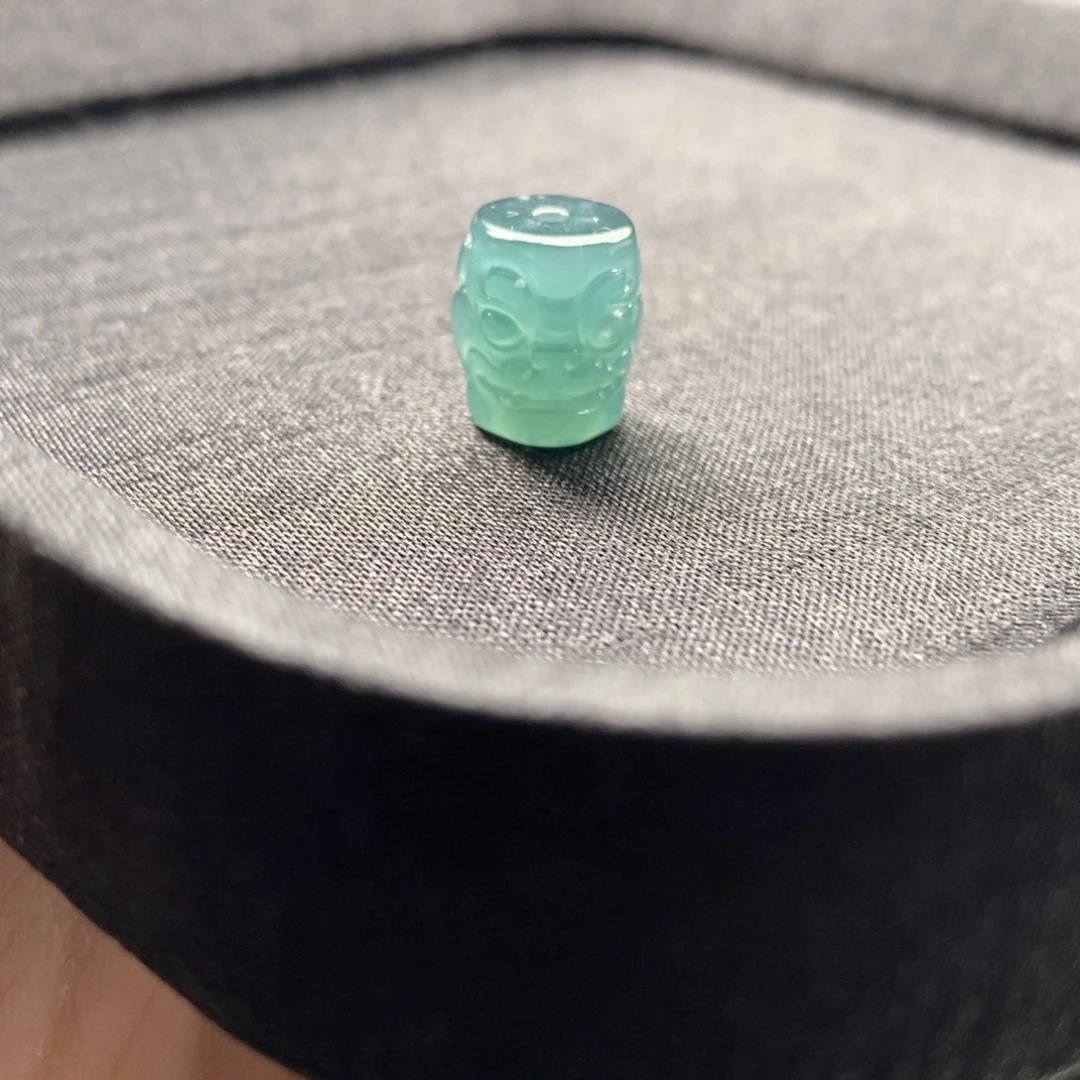 翡翠未镶嵌手链卡11➕雕刻珠