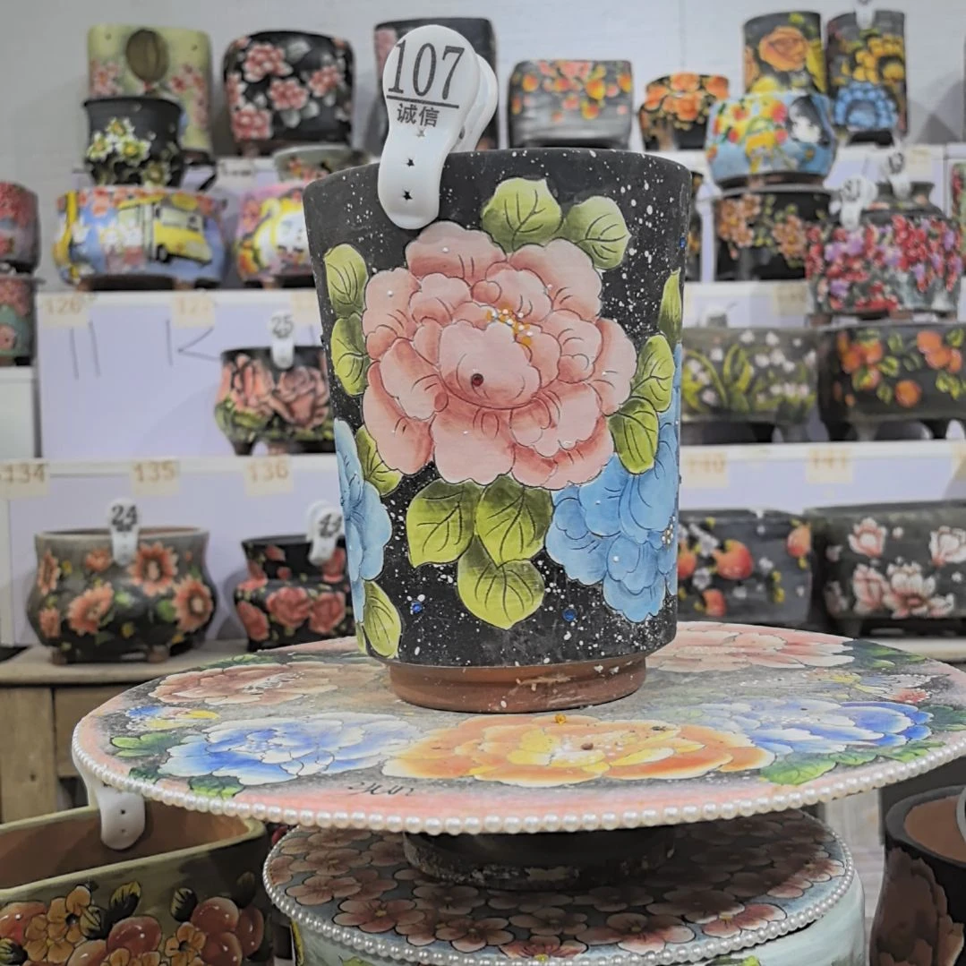 花盆红泥景德镇花盆
