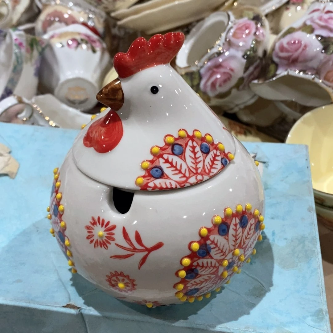 瓷一个，111111111111111送勺子