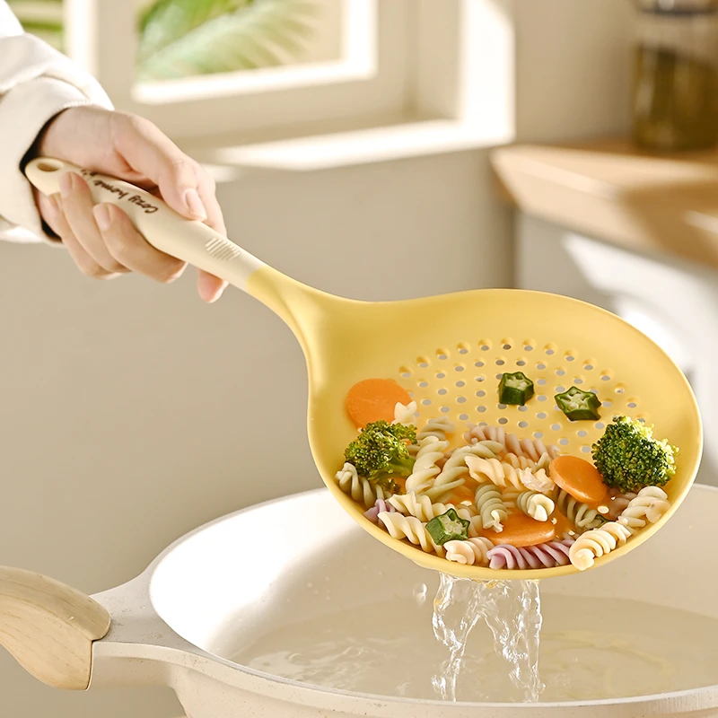 品品优漏勺捞勺大号家用厨房过滤饺子捞面勺笊篱耐高温沥水食品级