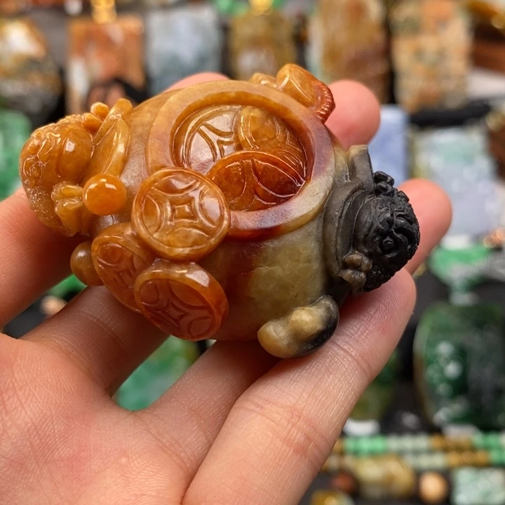 翡翠未镶嵌颈饰缅甸天然翡翠A货