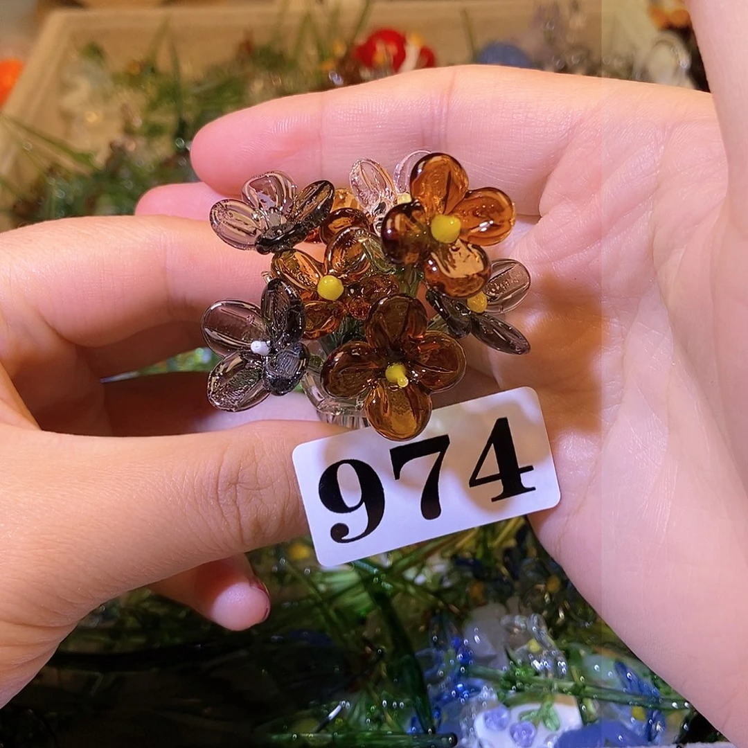 琉璃手工艺品974花瓶