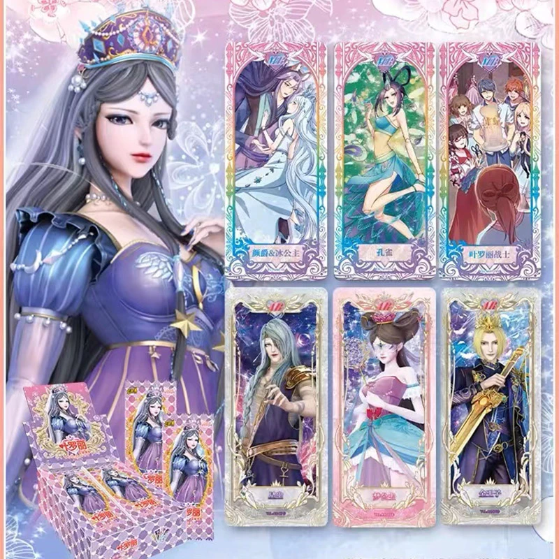 卡游叶罗丽卡片一整盒精灵梦灵犀包25弹晶钻梦幻正版周边卡册卡牌1盒36包216张