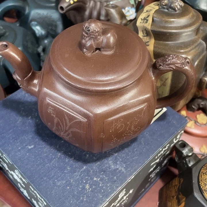 茶壶紫砂紫砂壶大家都知道喜欢紫砂