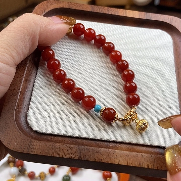 琥珀未镶嵌手链天然琥珀蜜蜡