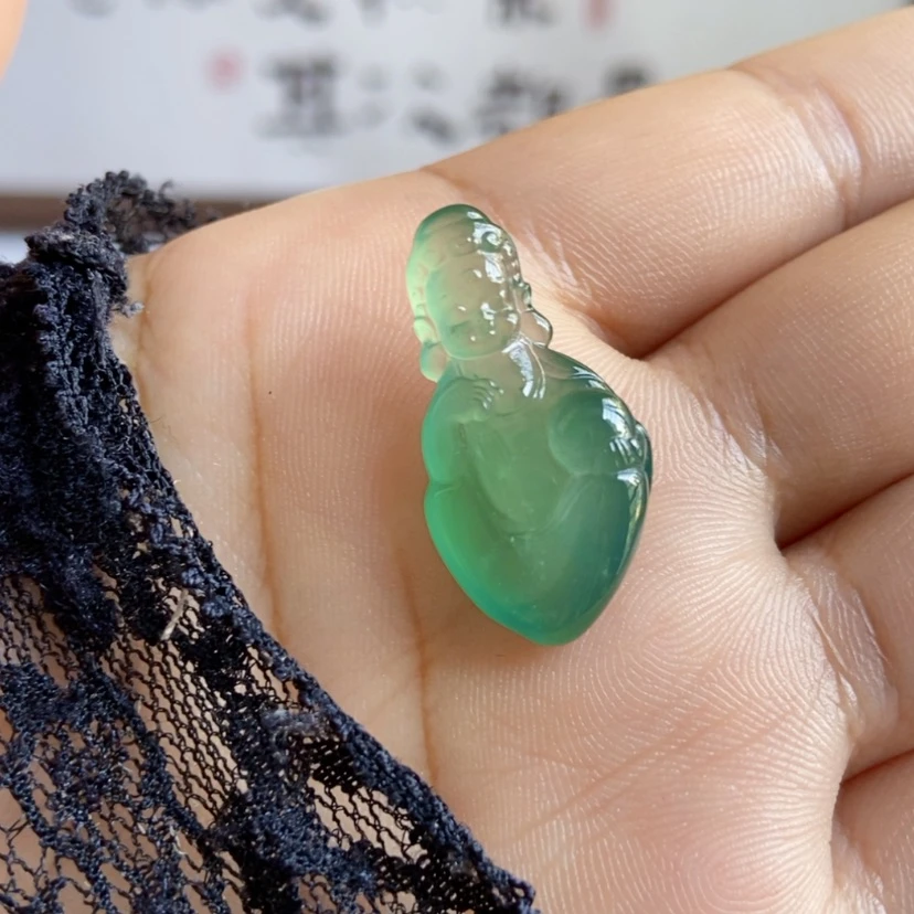 【闪购商品】未镶嵌定制翡翠宝宝佛