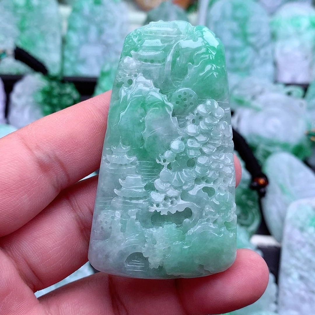 翡翠吊坠(不含链)未镶嵌