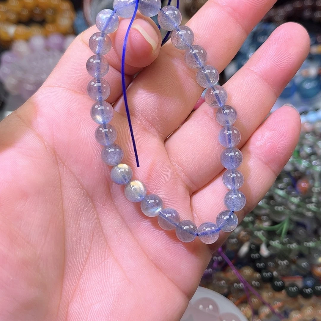 水晶手链未镶嵌将**将天然水晶未镶嵌