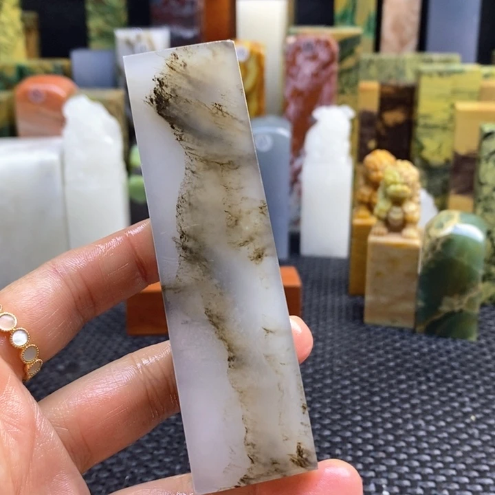 青田石现**囟青田石印章石